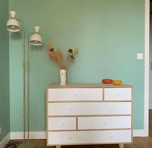 90m2 Lumineux, Centre, Vue Eglise Penchee Daire Caen